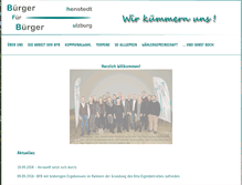 Tablet Screenshot of bfb-hu.de